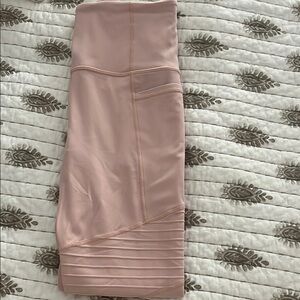 Athleta Pink Moto leggings